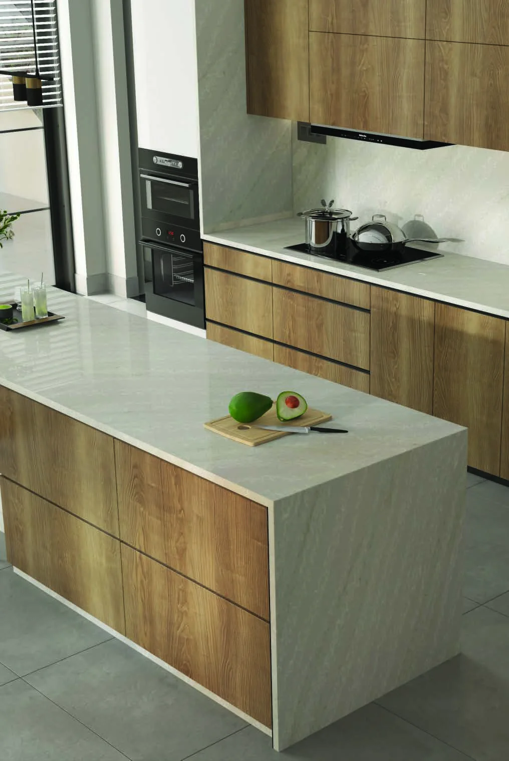 Quartz slab selection support for architects in Hyderabad
