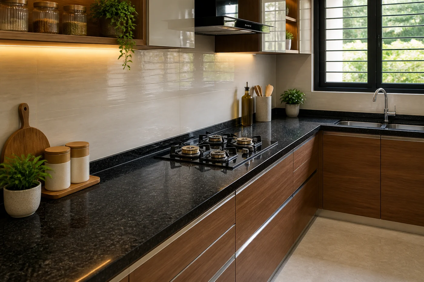 Quartz vs Granite for Indian Kitchens